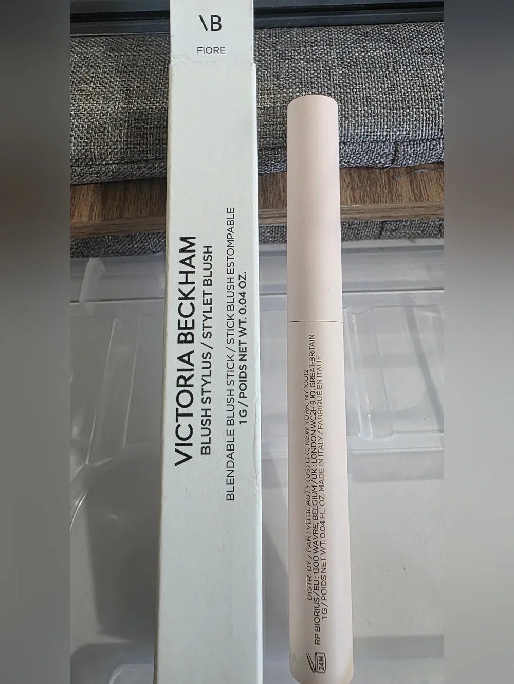 Victoria Beckham Blush StylusBlendable Blush Stick FIORE/bright, bold pink. BNIB